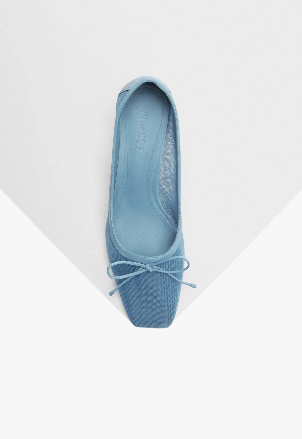 Arissa Block Mesh Fabric Pump Cool Shift