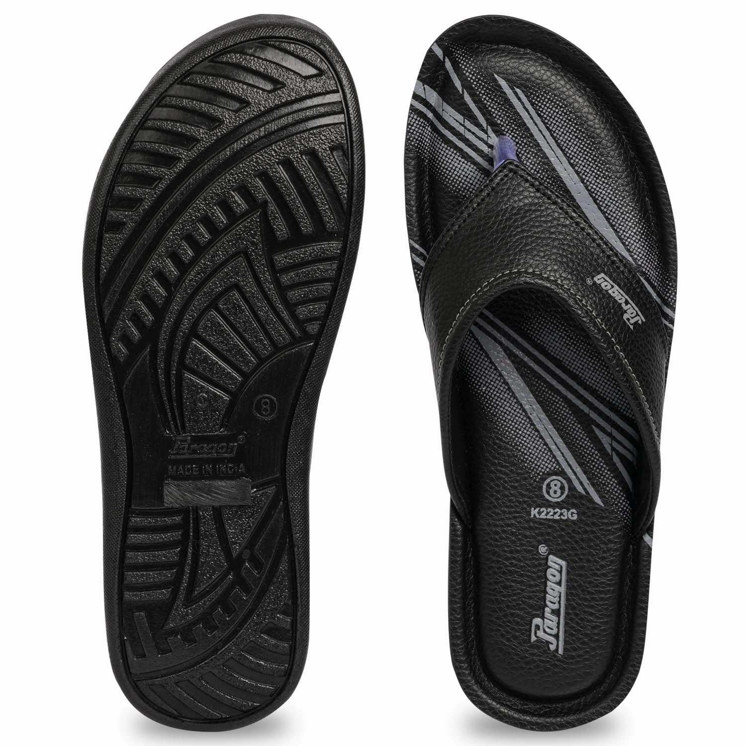 Your Daily Layer Precision Layers Paragon Puk2223G Men Stylish Sandals | Comfortable Sandals For Daily Outdoor Use | Casual Formal Sandals With Cushioned Soles
