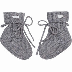 Essential Uniform Sleek Presence Holmm Oxford Stumpi Cashmere Knit Booties