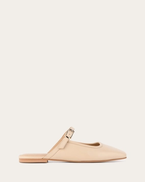 Sammy Dress Flats Sand Leather Curated City