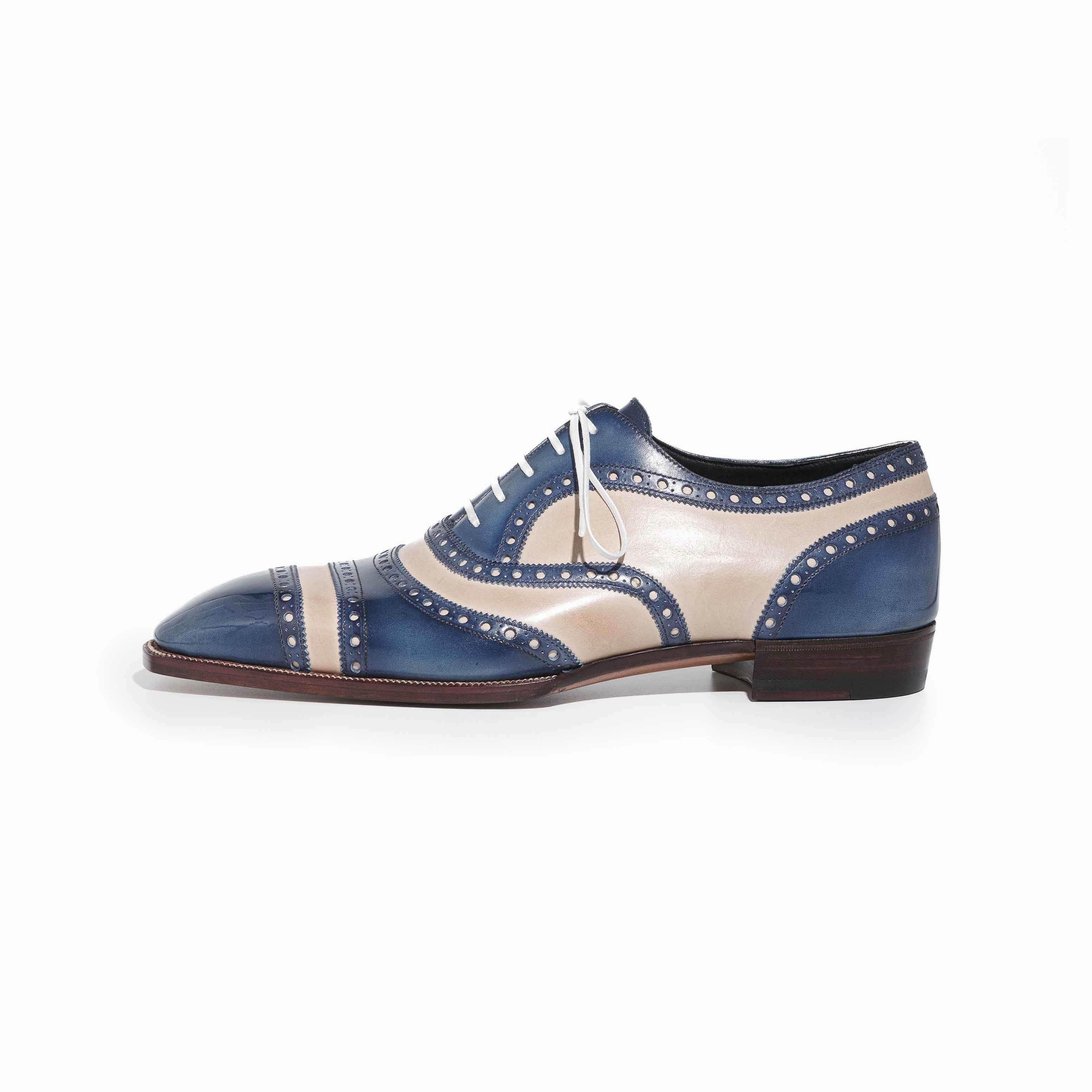 1202 Collection - Handmade Full Brogue Spectator Oxford Function With Style Weekend Ready