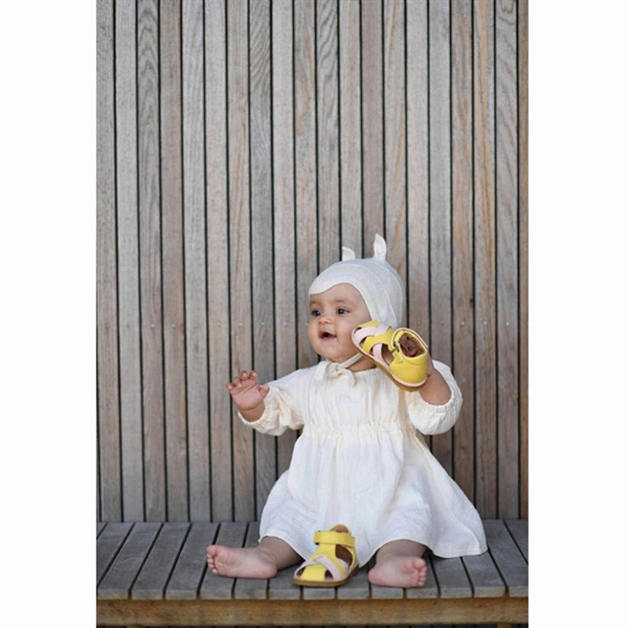 Bisgaard Alva Sandal Lemon Simple City