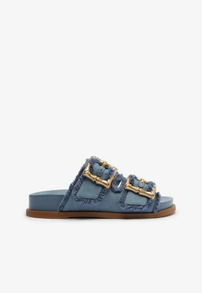 Fresh Expression Enola Sporty Denim Sandal