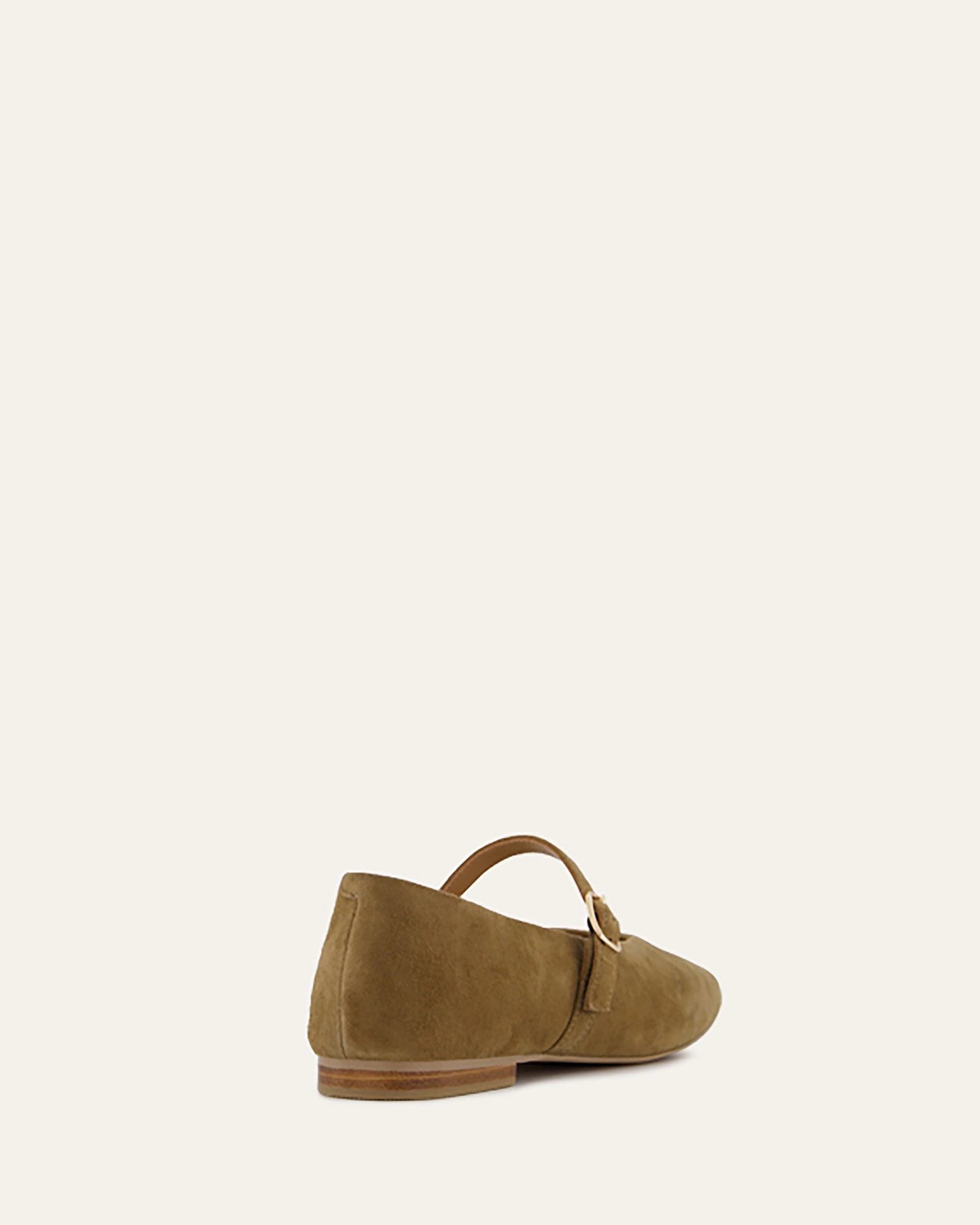 April Casual Flats Bark Suede Versatile Soul Future Layers