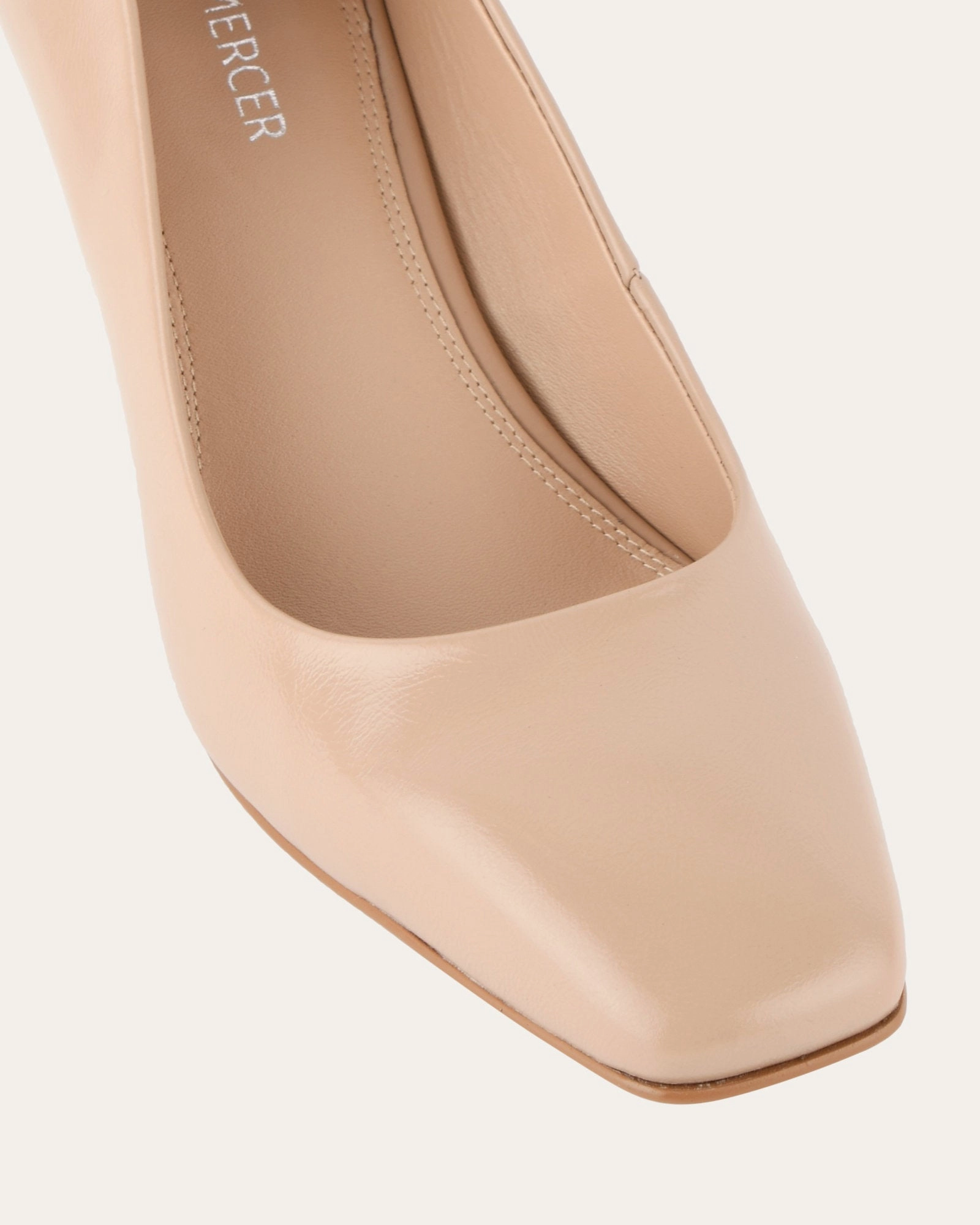 Julie Mid Heels Blush Leather Rhythm-Based Wear