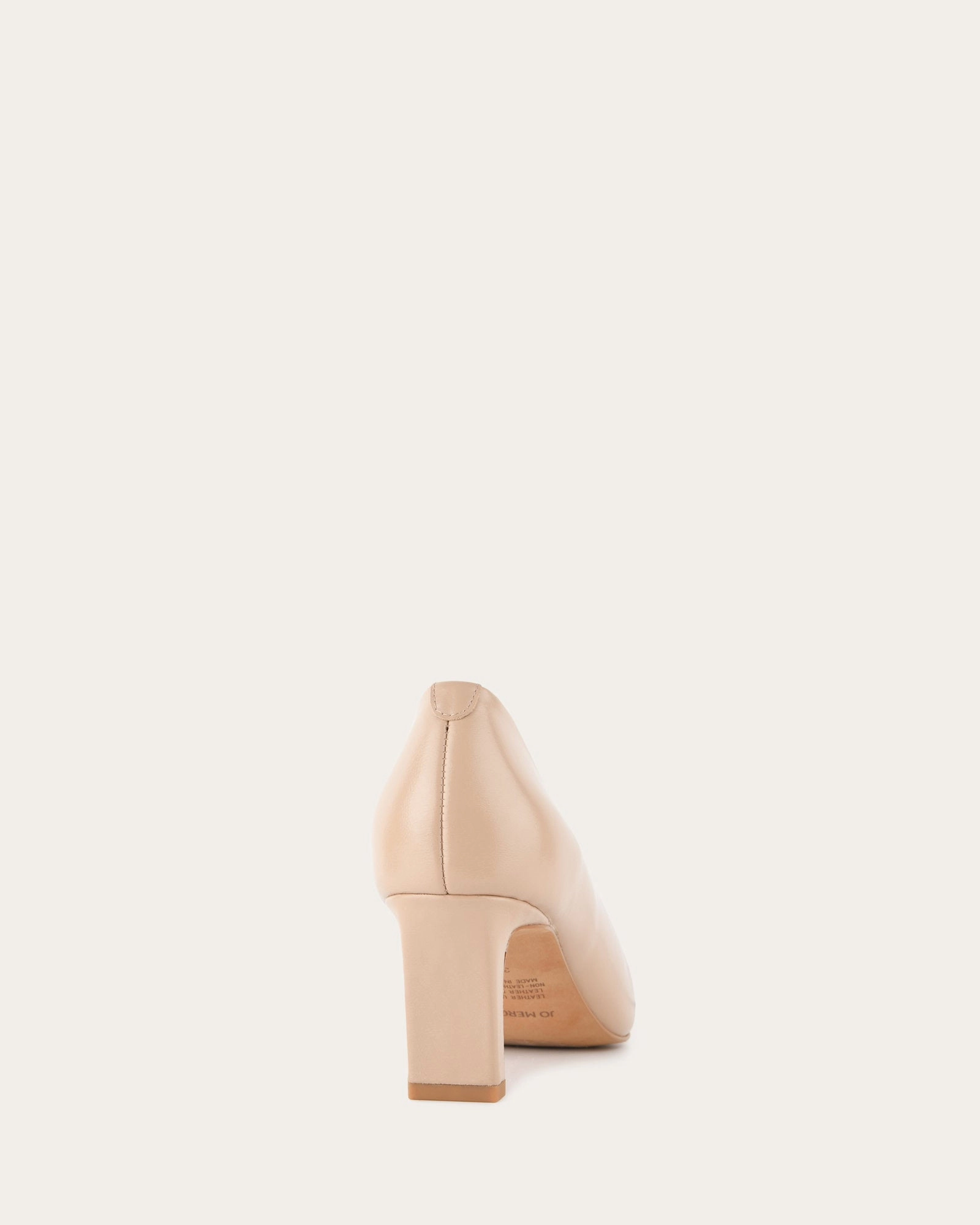 Julie Mid Heels Blush Leather Purely You