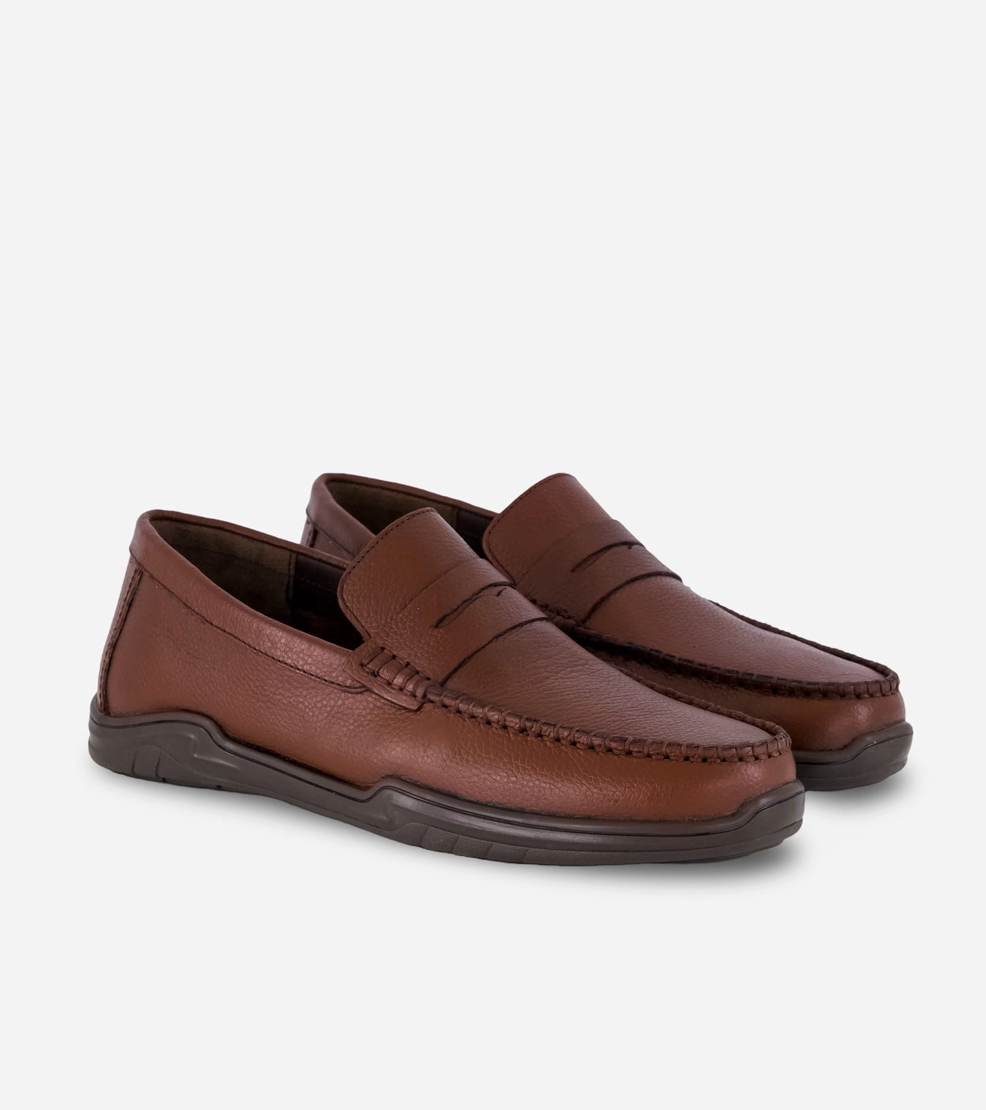Men'S Moccasins Us-Pn-4303 Bold Harmony Edge-Layered
