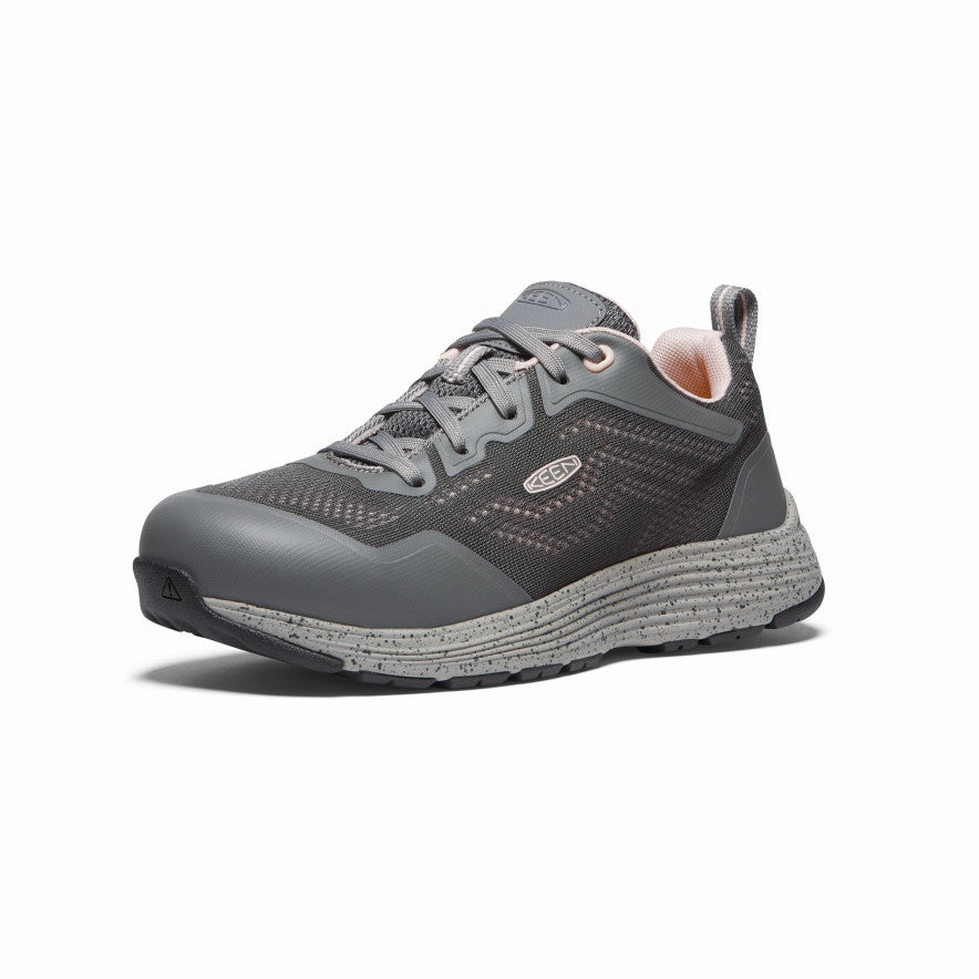 Anywhere Utility Women'S Sparta 2 (Aluminum Toe)  |  Steel Grey/Peach Whip