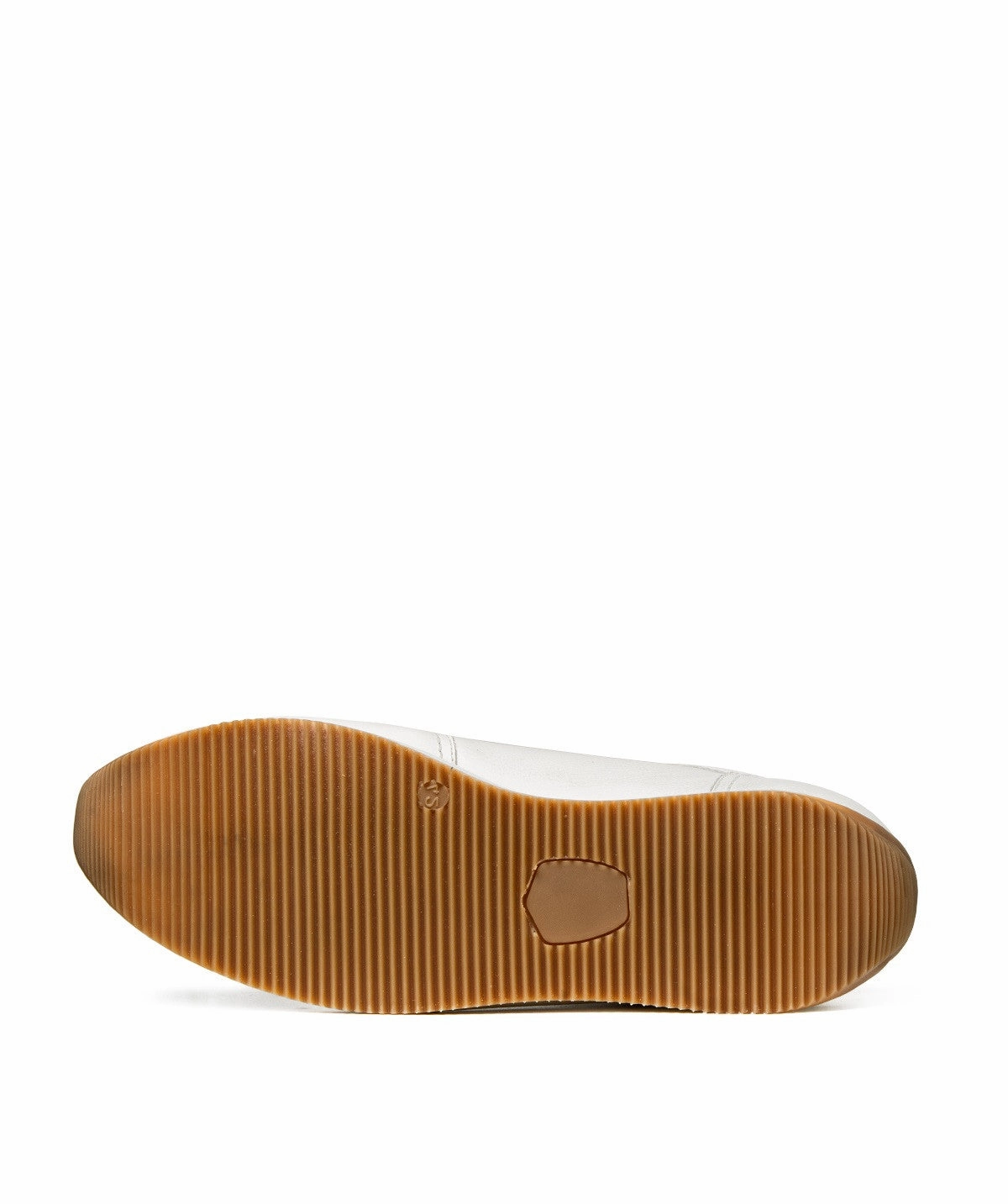 Premium Feel Cameron Grained White Sneakers