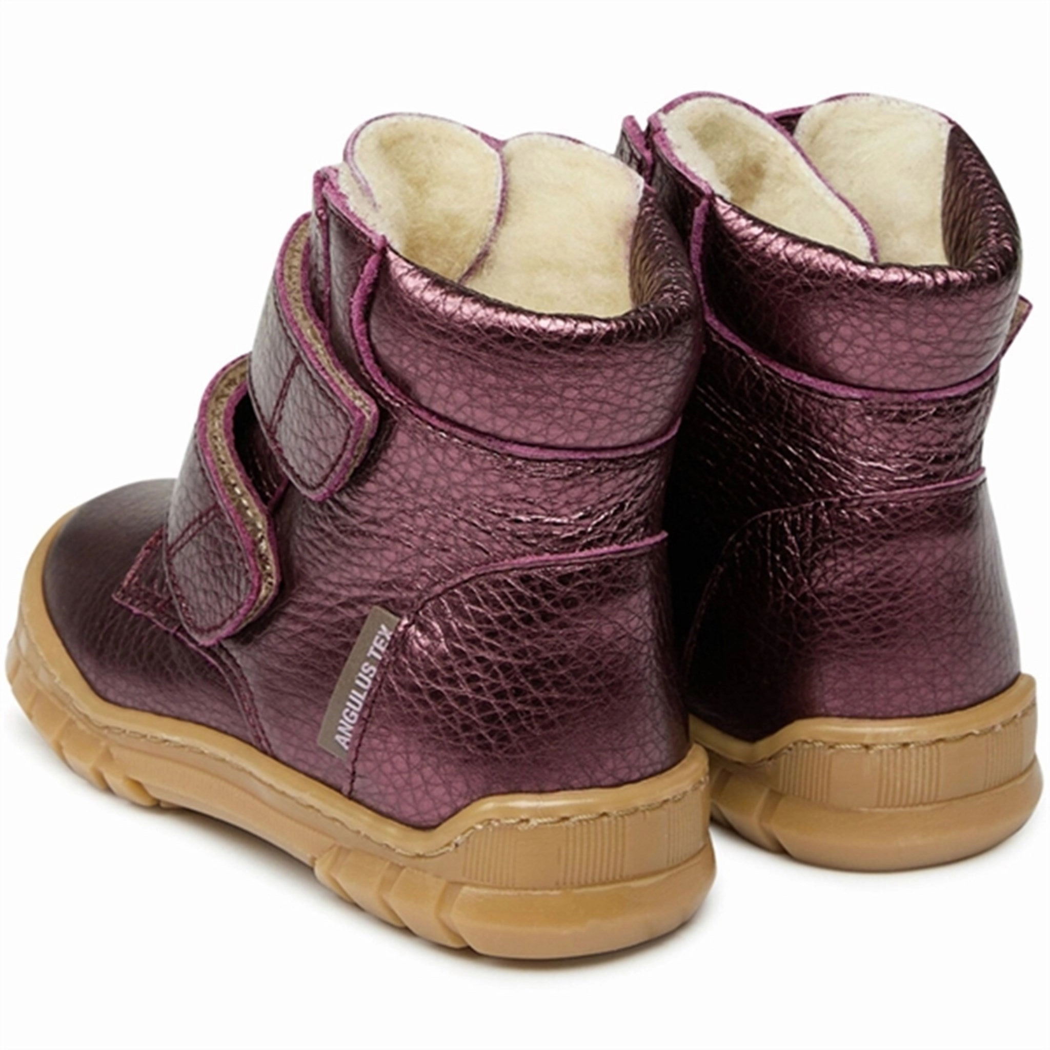 Movement Readywear Curated For Motion Angulus Beginner Tex Boots W Velcro Plum Shine