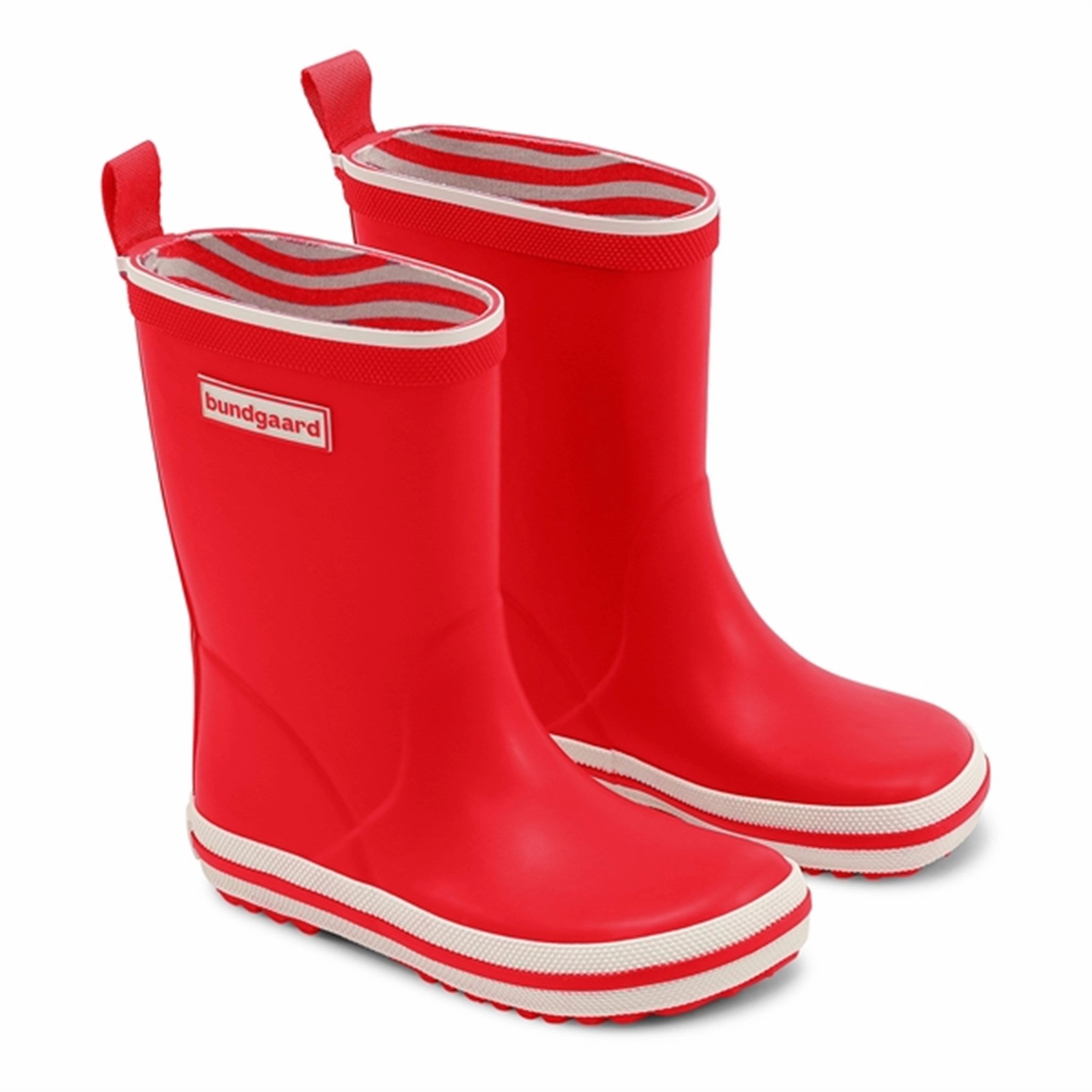 Bundgaard Charly High Rubber Boot Red Reimagined Comfort Street Clarity