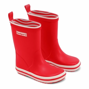 Bundgaard Charly High Rubber Boot Red Reimagined Comfort Street Clarity