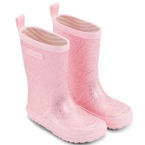 Bundgaard Charly High Rubber Boot Rose Sparkle Go-To Gear