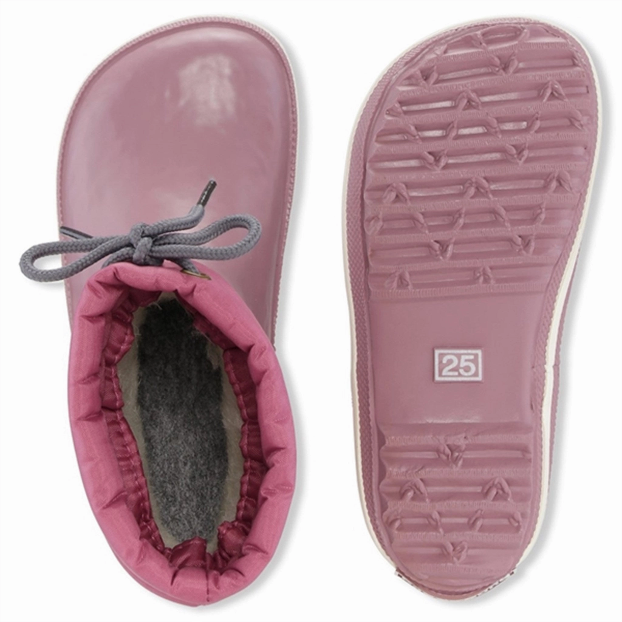 Your Daily Function Mindful Motion Bundgaard Cirro Low Warm Rubber Boots Dark Rose