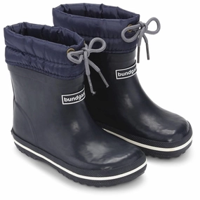 Bundgaard Cirro Low Warm Rubber Boots Navy Elevated Layers