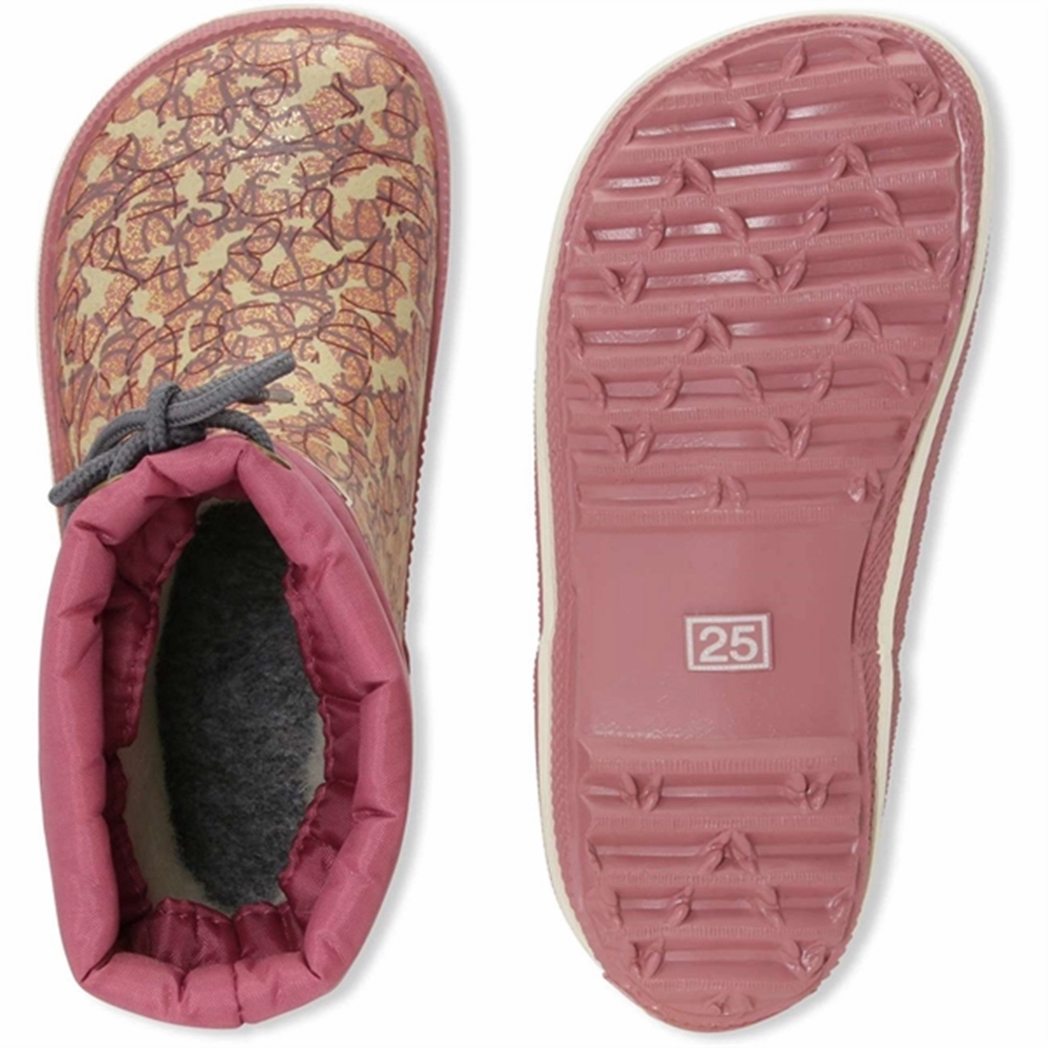 Mindful Wear Bundgaard Cirro Low Warm Rubber Boots Rose Mili