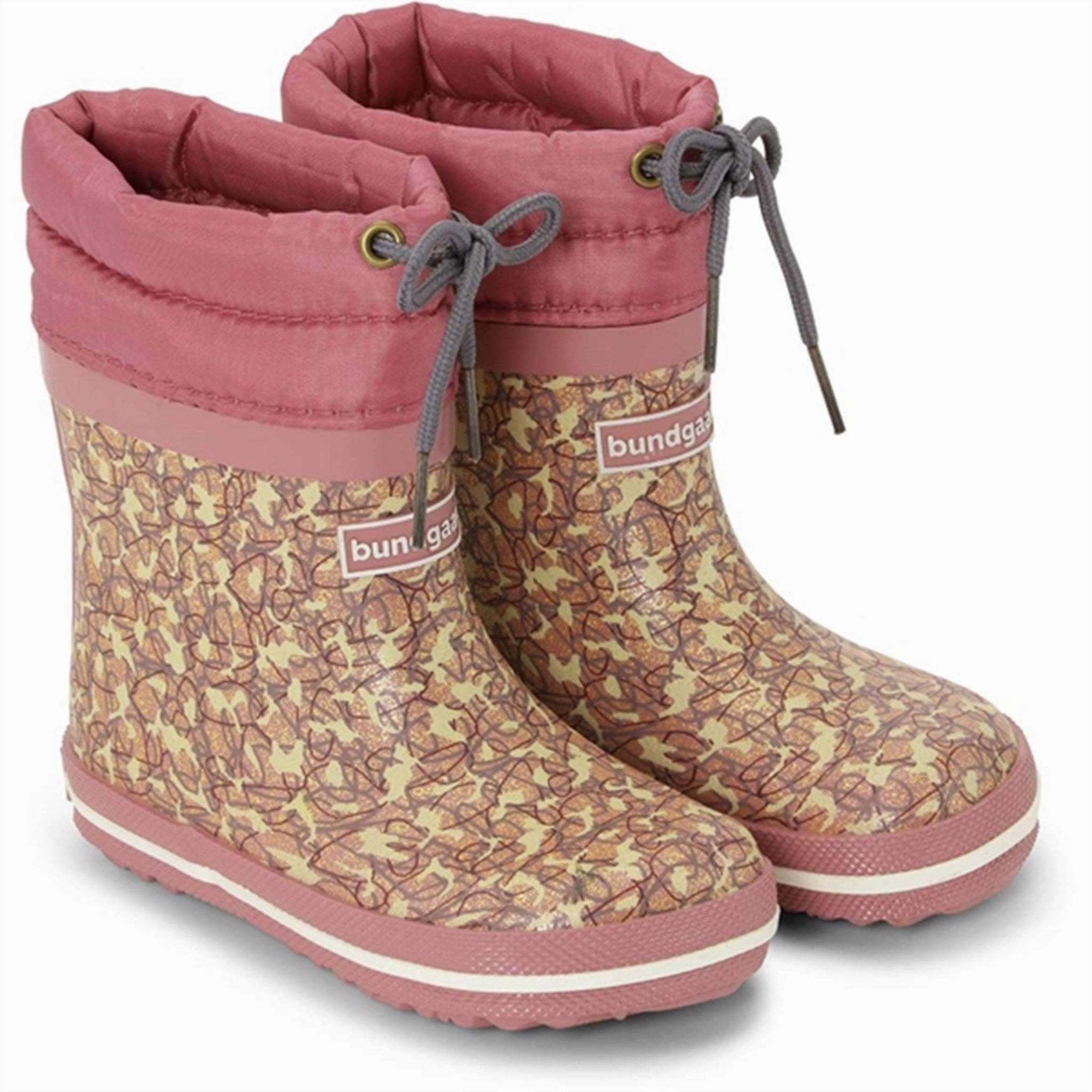 Bundgaard Cirro Low Warm Rubber Boots Rose Mili Refined Versatility