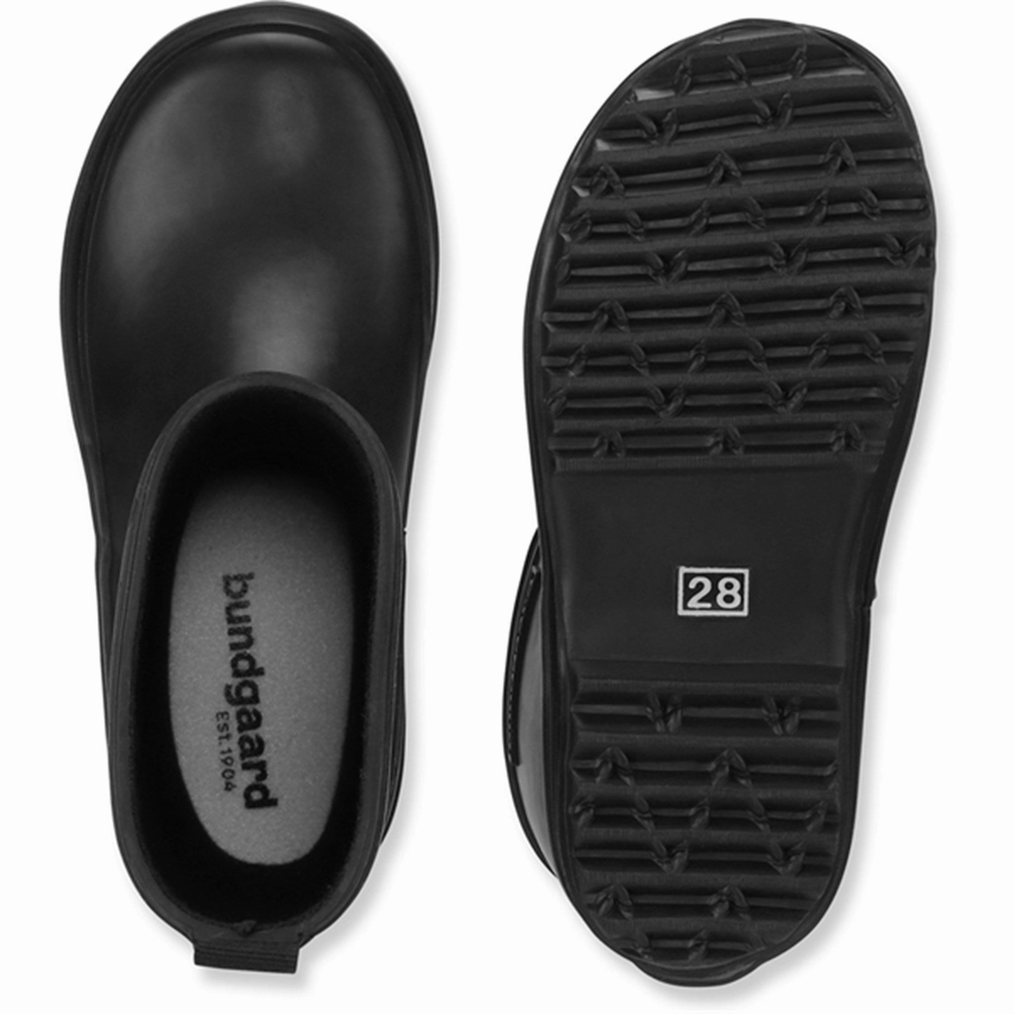 Bundgaard Cloudy High Rubber Boot Black/Black Crafted Minimal Responsive Design