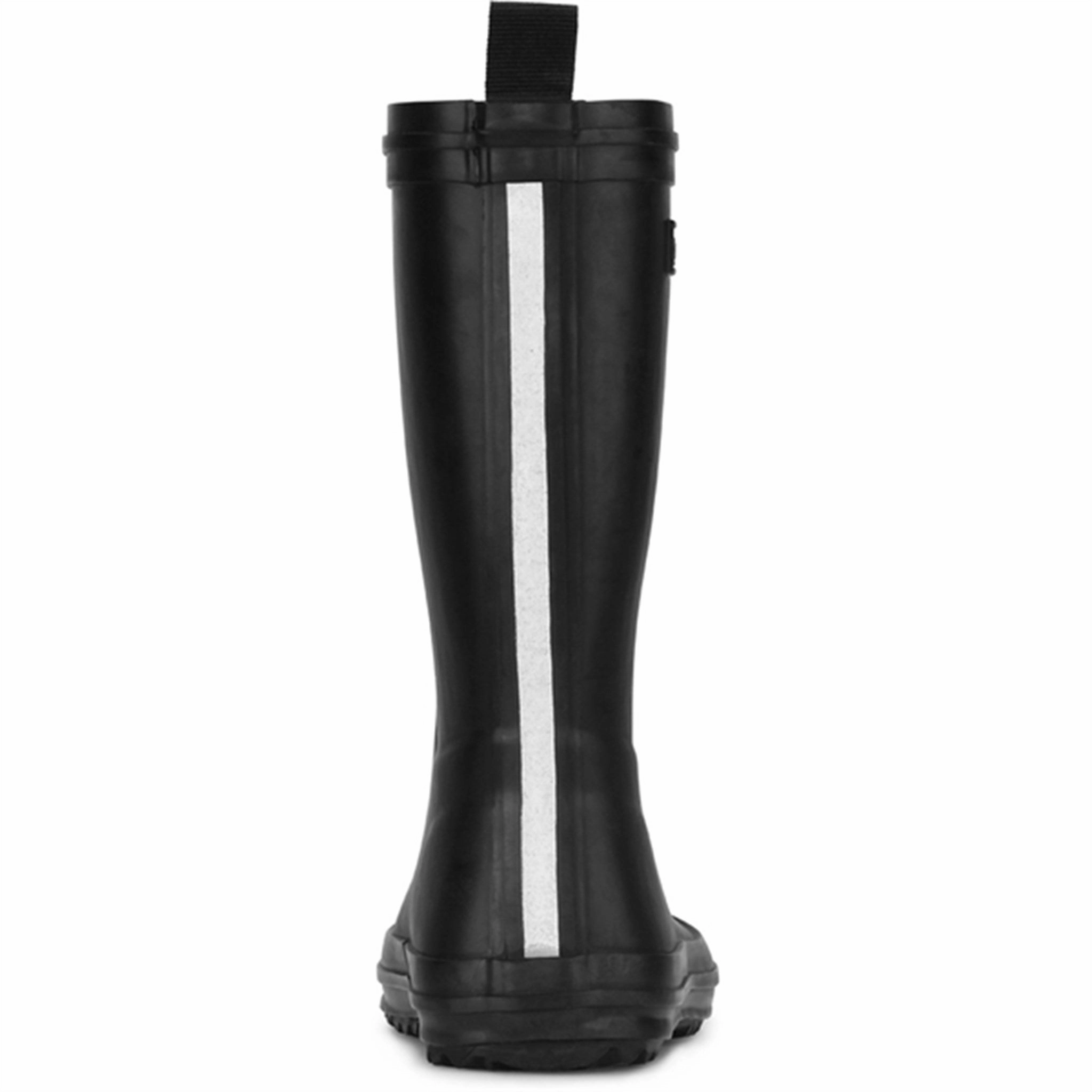 Bundgaard Cloudy High Rubber Boot Black/Black Clean Profile