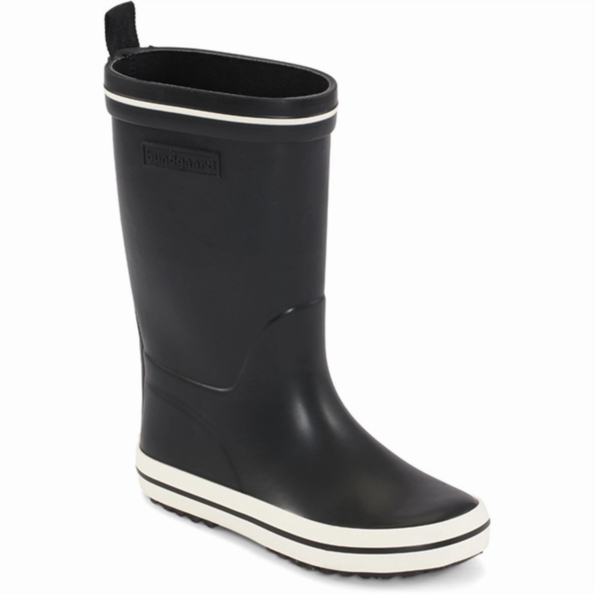Optimized Rhythm Function-Refined Bundgaard Cloudy High Rubber Boot Black