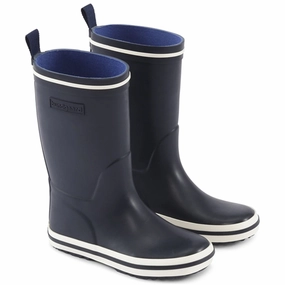 Bundgaard Cloudy High Rubber Boot Classic Navy Everyday Ease Function First