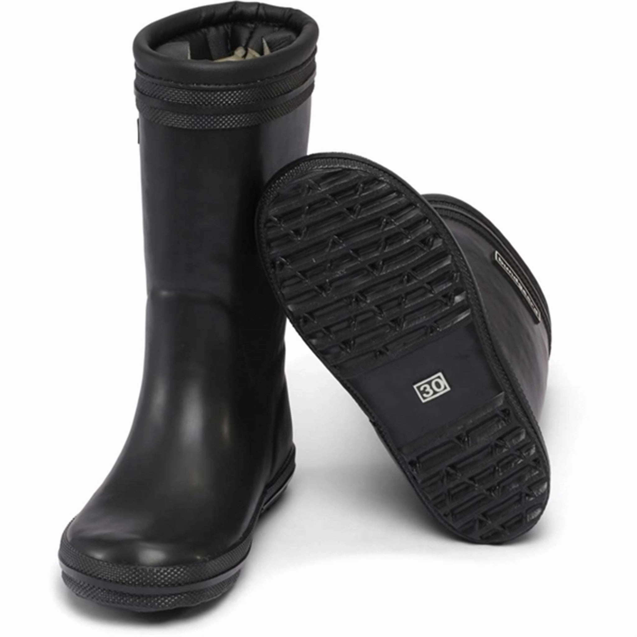 Bundgaard Cloudy High Warm Rubber Boot Black Designed To Flex Multi-Context Style
