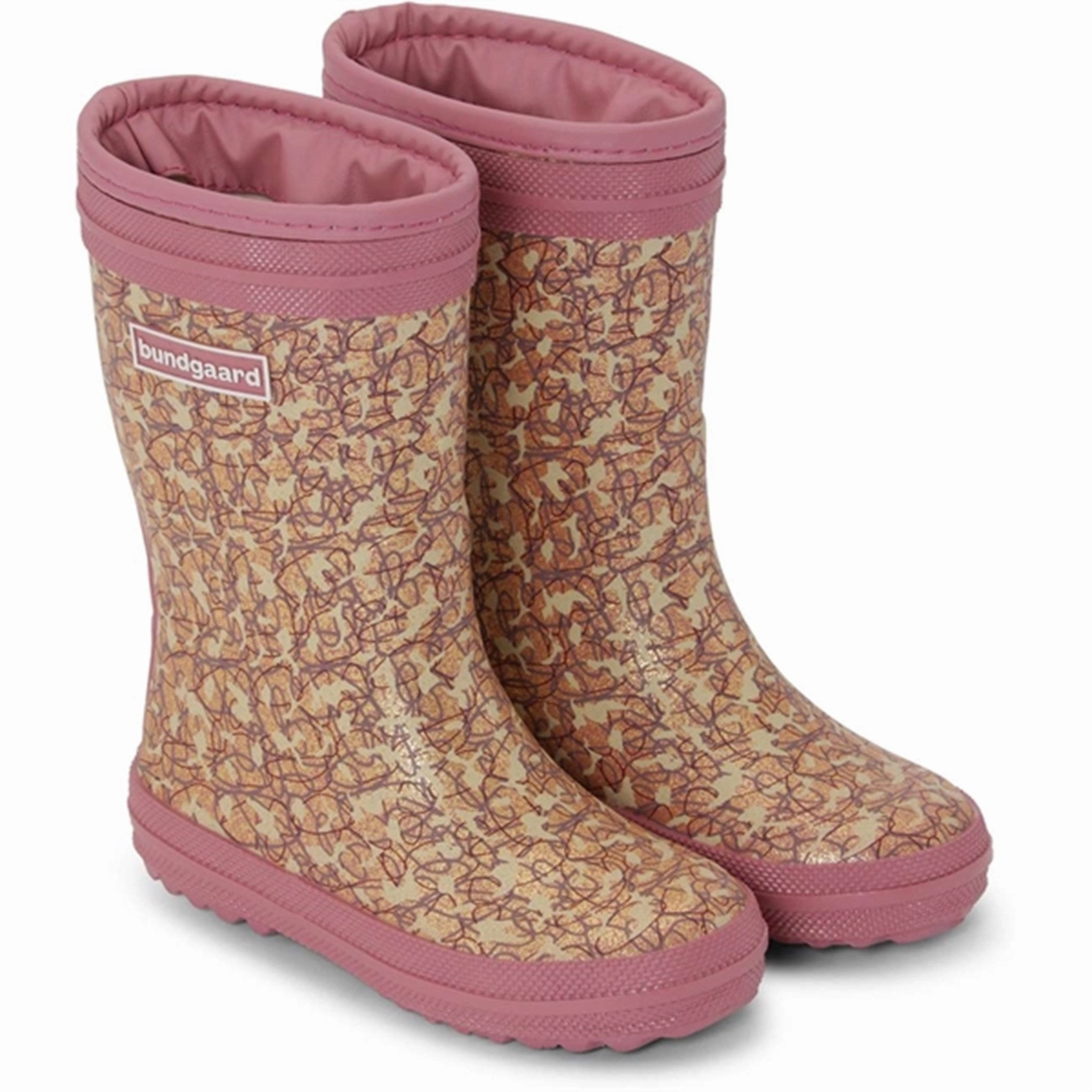 Bundgaard Cloudy High Warm Rubber Boot Rose Mili Sleek Routine Engineered Comfort