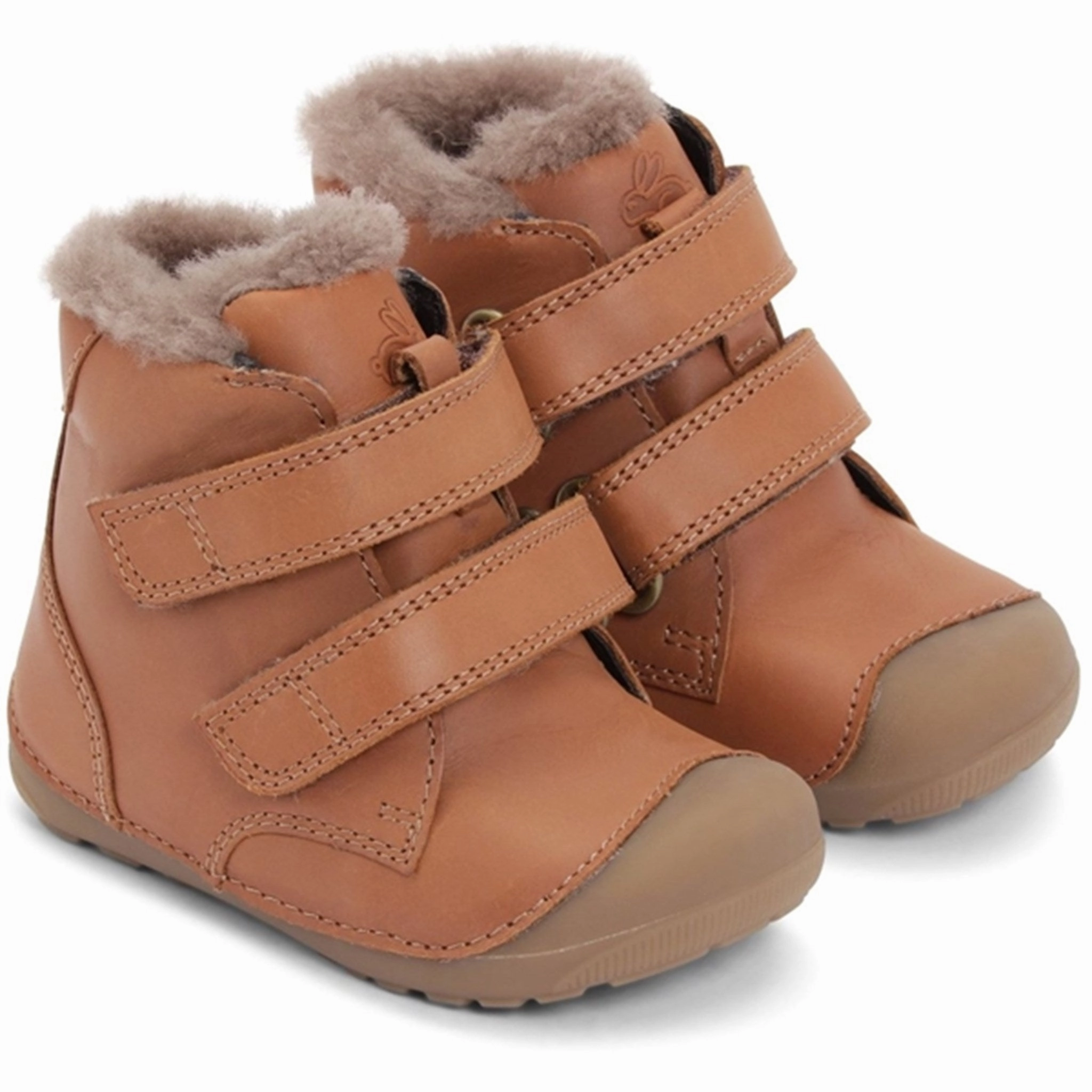Engineered Casual Modern Rhythm Bundgaard Petit Mid Lamb Ii Winter Boot Cognac Ws