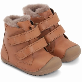 Engineered Casual Modern Rhythm Bundgaard Petit Mid Lamb Ii Winter Boot Cognac Ws