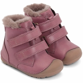 Movement-Inspired Wearable System Bundgaard Petit Mid Lamb Ii Winter Boot Dark Rose Ws