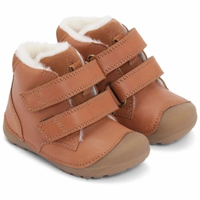 Ease And Balance Bundgaard Petit Mid Winter Strap Prewalker Cognac Ws