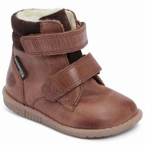 Bundgaard Rabbit Boots Velcro Brown Tailored Utility