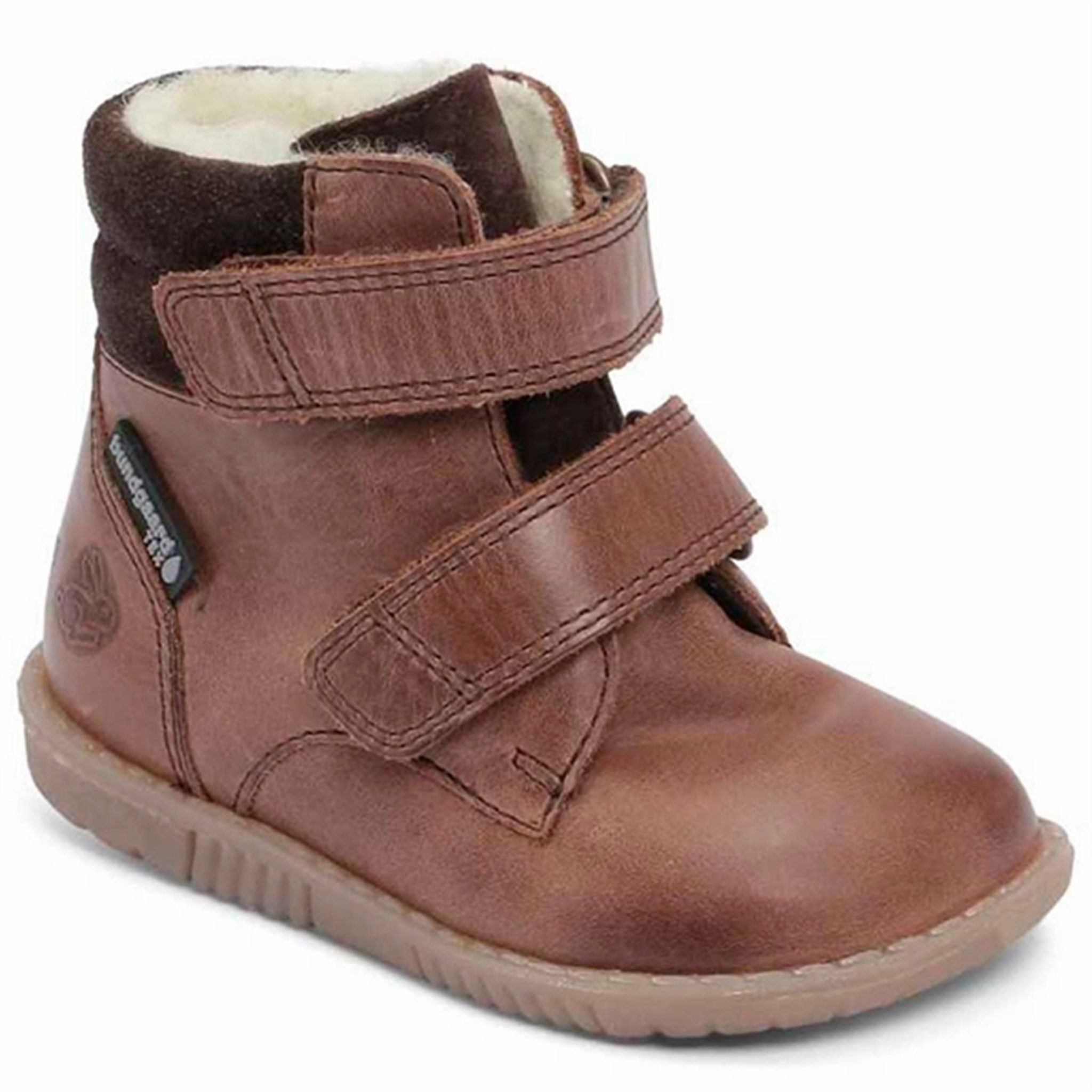 Bundgaard Rabbit Boots Velcro Brown Tailored Utility