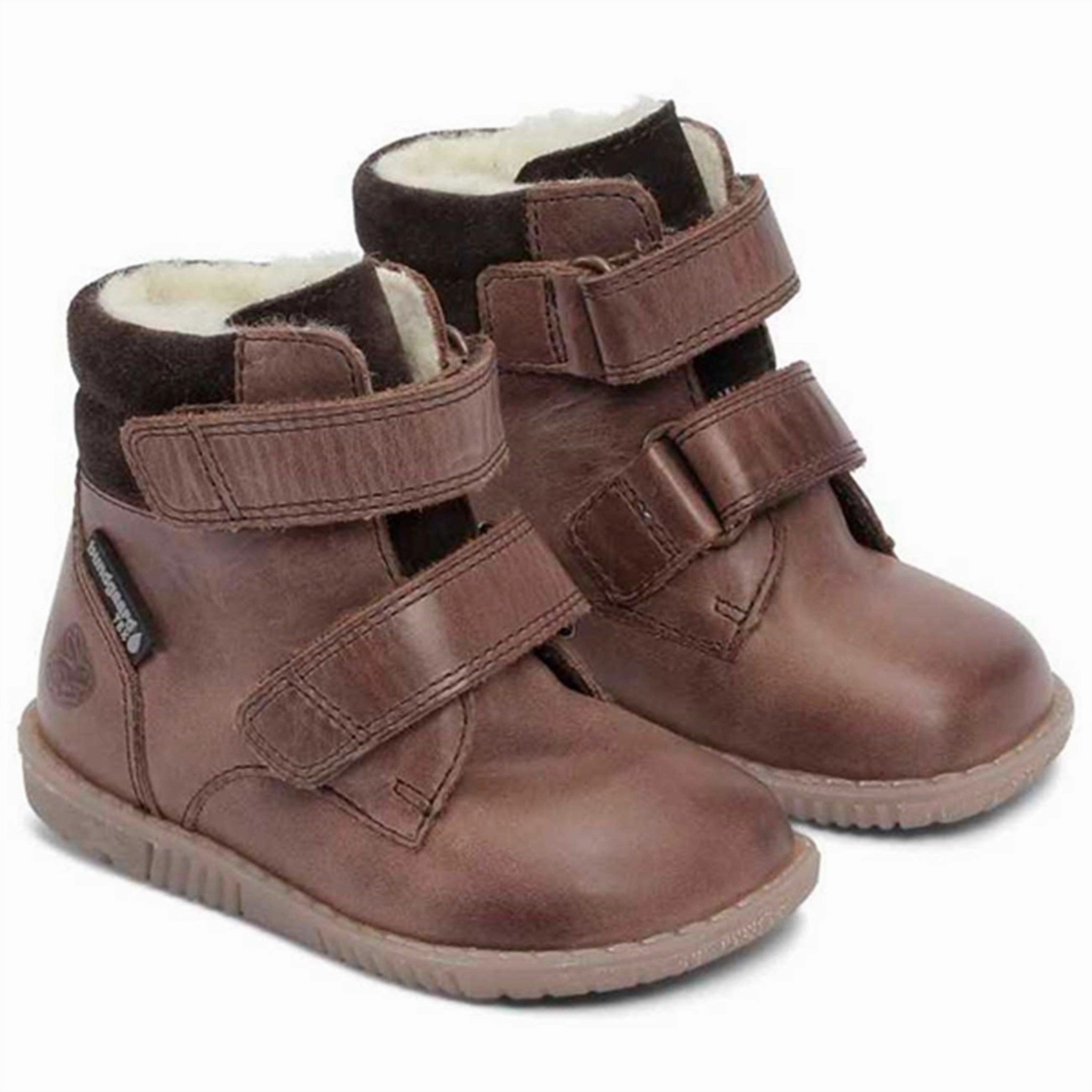 Bundgaard Rabbit Boots Velcro Brown Move And Live