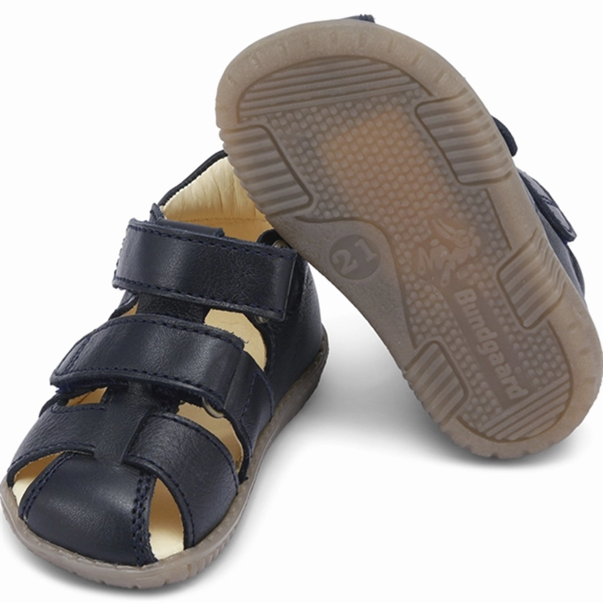 Refined Silhouette Engineered Comfort Bundgaard Ranjo Ii Sandal Navy
