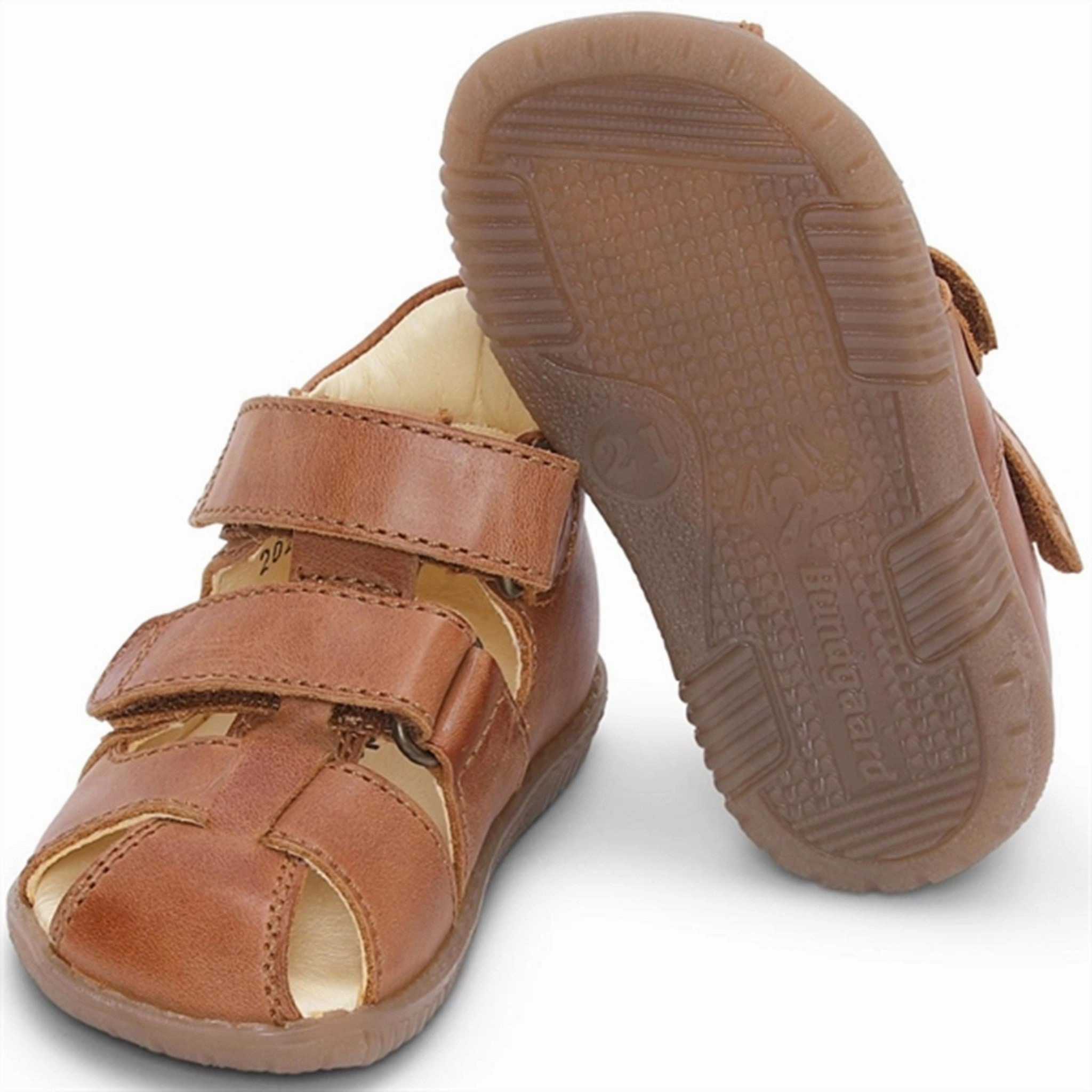 Bundgaard Sandal Ranjo Ii Tan Ease-Forward Fit