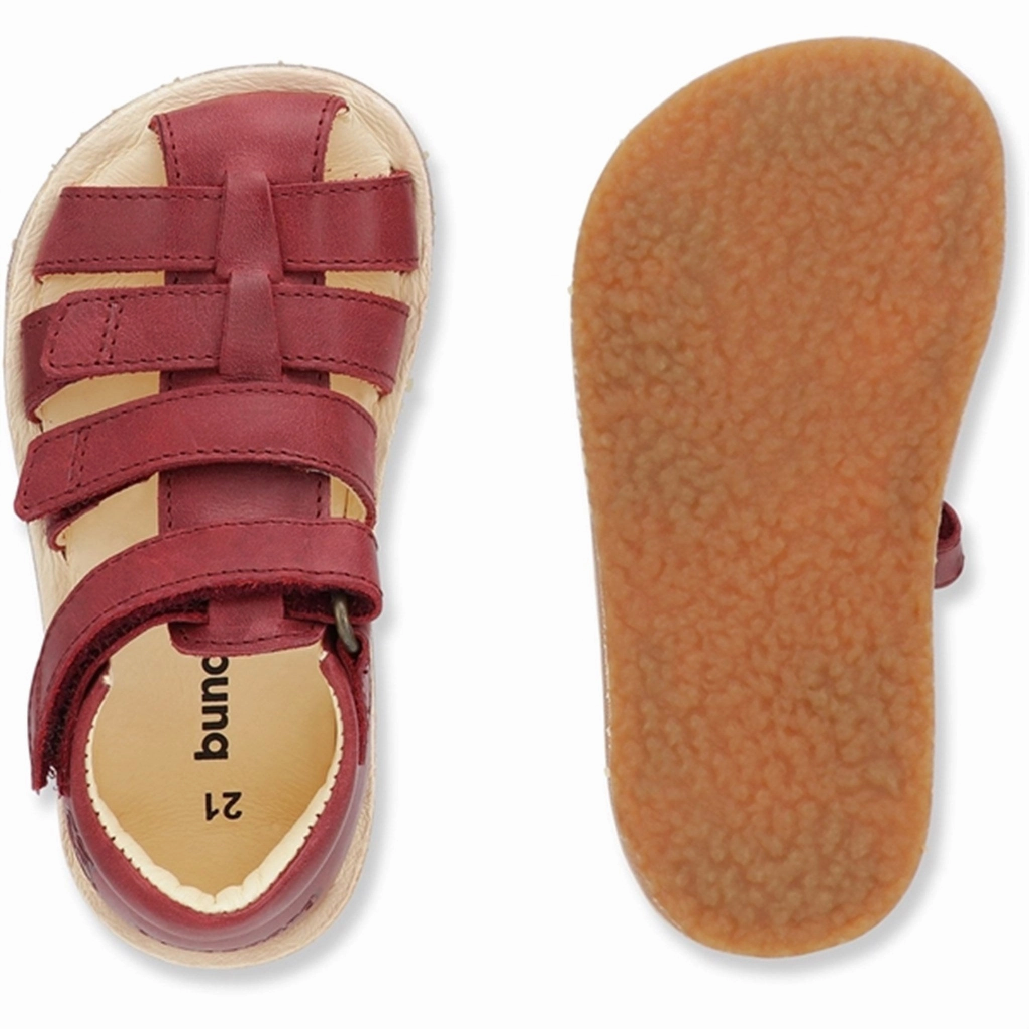 Responsive Fit Bundgaard Sebastian Ii Sandal Dark Red Ws