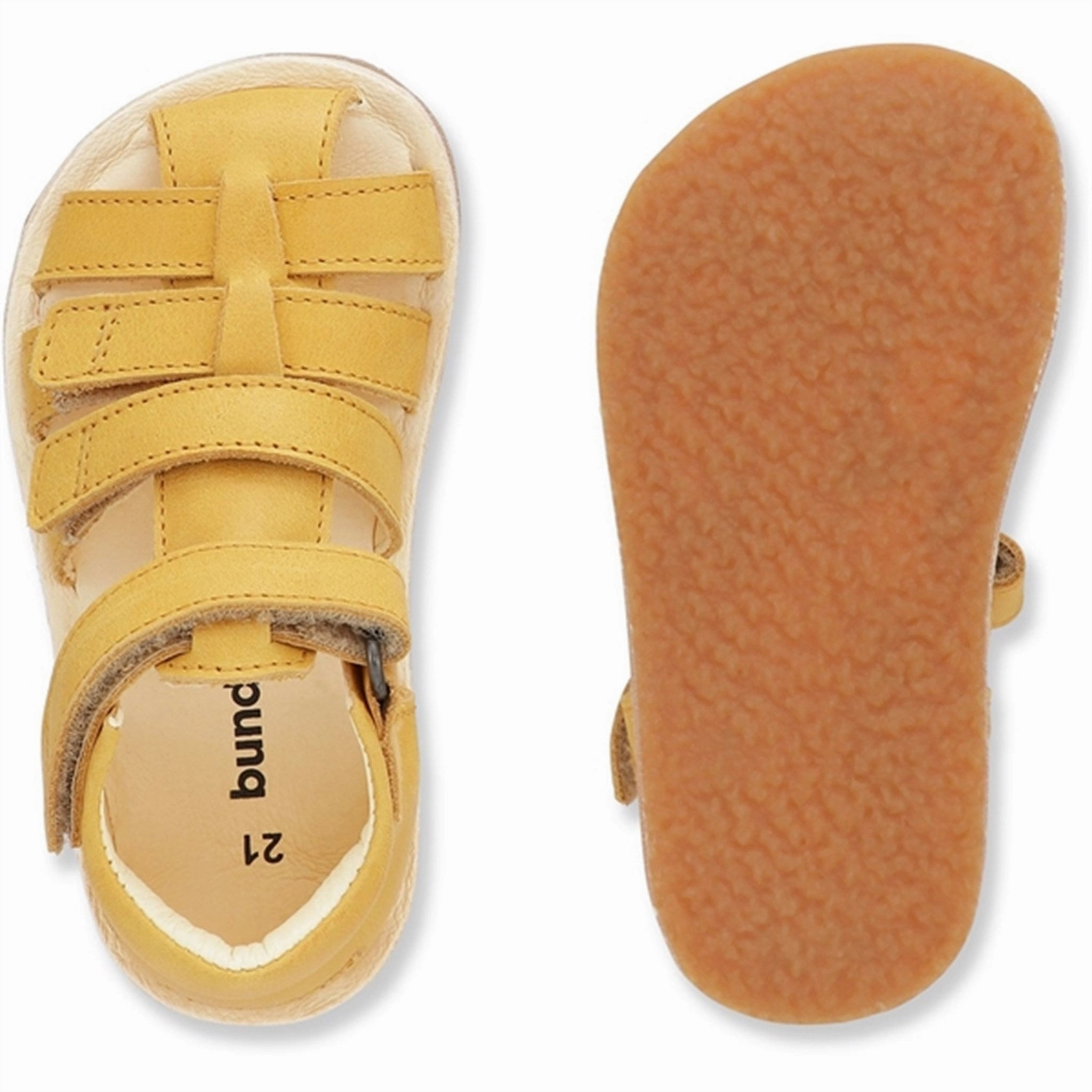 Bundgaard Sebastian Ii Sandal Mustard Ws Flexible Form