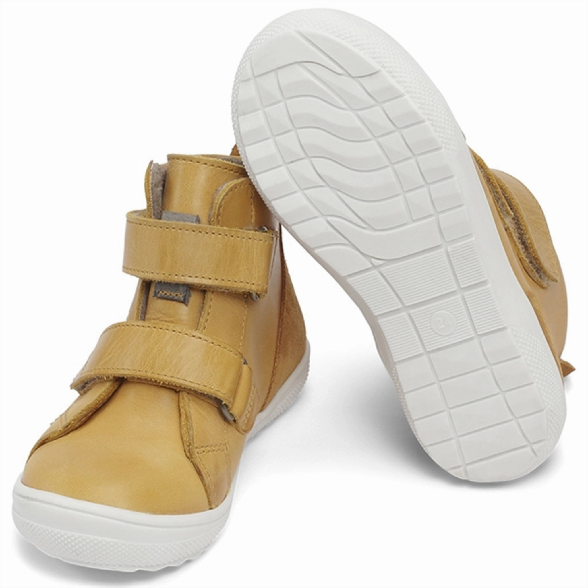 Bundgaard Storm Velcro Tex Shoe Yellow Ws Clean Citywear