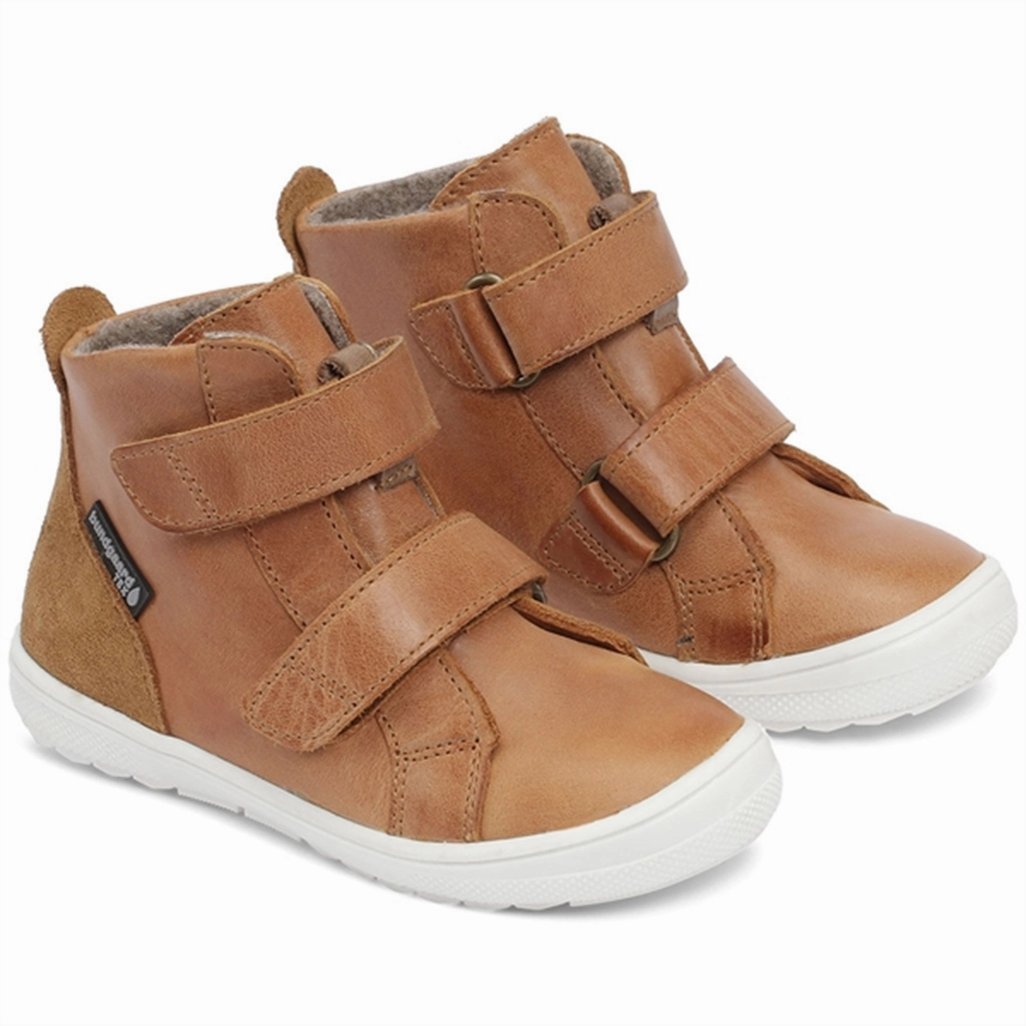 Bundgaard Storm Velcro Tex Shoes Tan Core-Driven Shift Gear