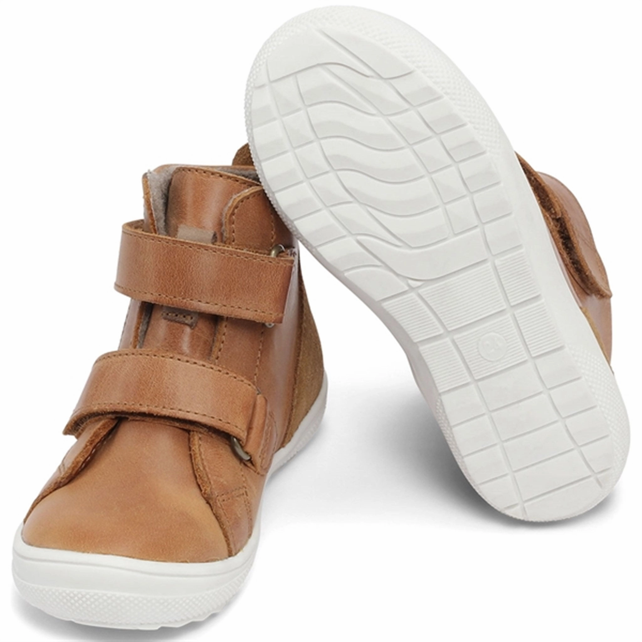 Bundgaard Storm Velcro Tex Shoes Tan Ease Engineered