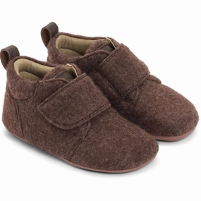Bundgaard Tannu Wool Indoor Shoes Brown Adaptable Pieces