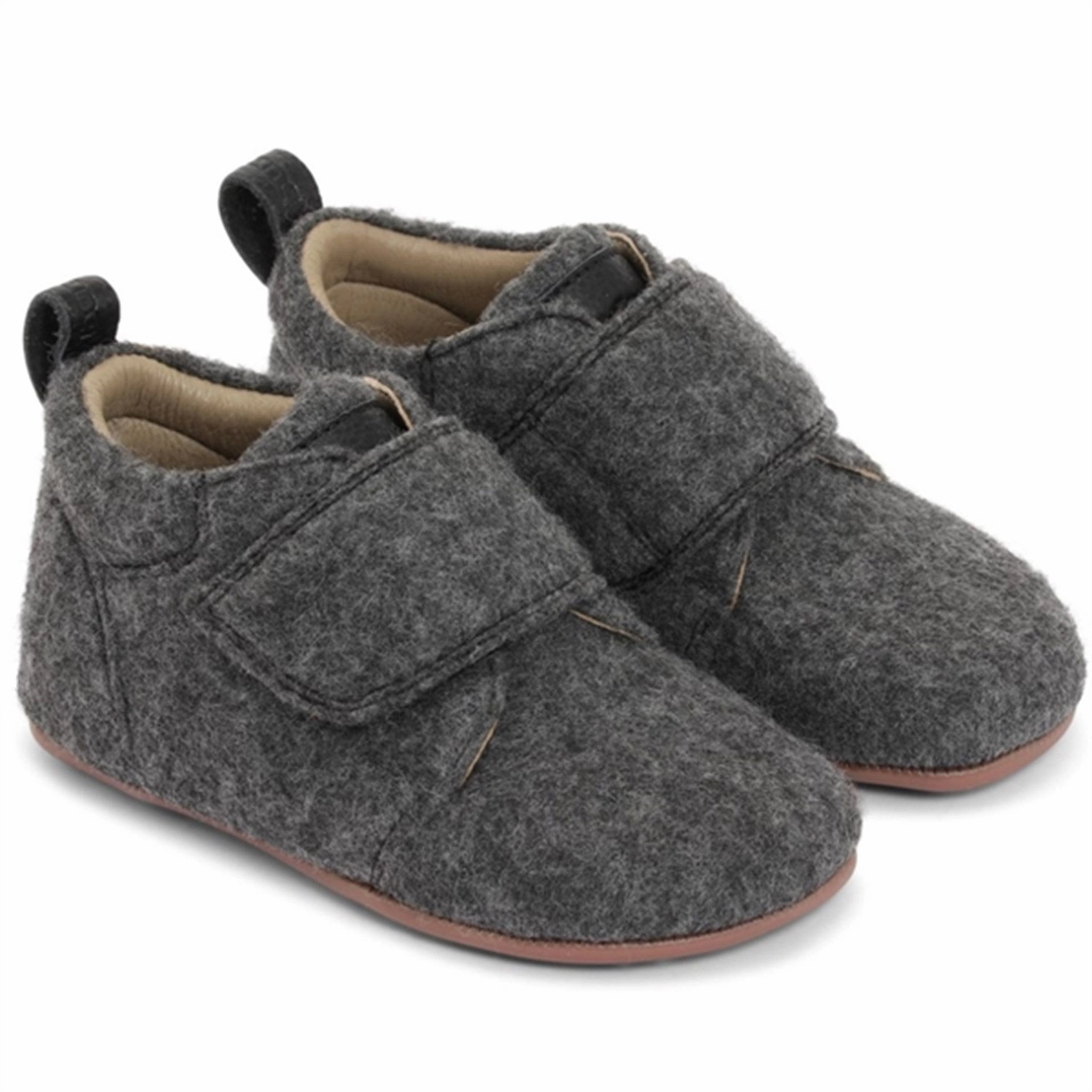 Ease In Design Dynamic Essentials Bundgaard Tannu Wool Indoor Shoes Dark Grey