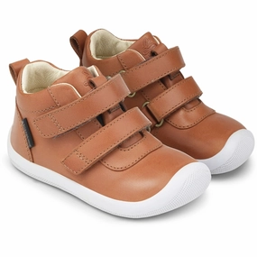 Bundgaard The Walk Strap Sporty Tex Shoe Cognac Ws Utility In Style
