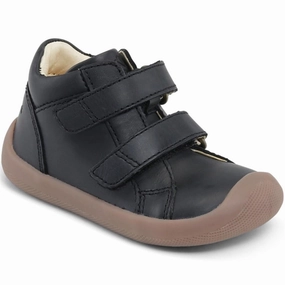 Fit To Live Bundgaard The Walk Velcro Black Shoe