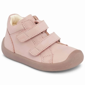 Bundgaard The Walk Velcro Shoes Old Rose Motion-Wear Daily