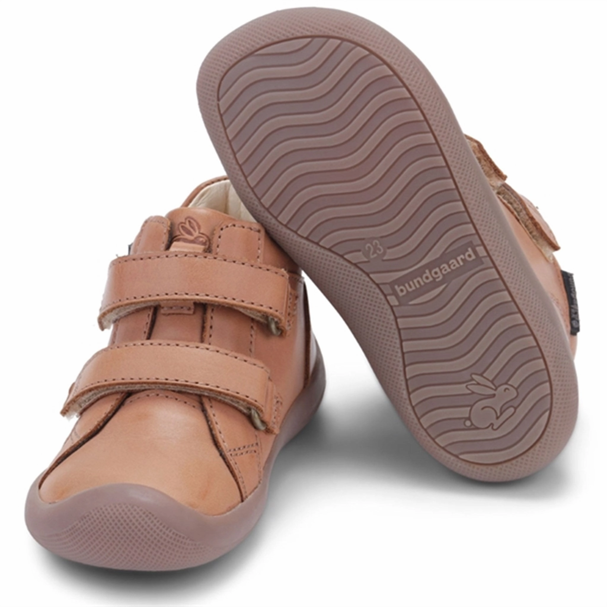 Bundgaard The Walk Velcro Tex Shoes Caramel Your Livewear