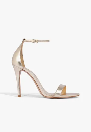 Cadey-Lee Metallic Sandal Less Is Bold Purpose Fit