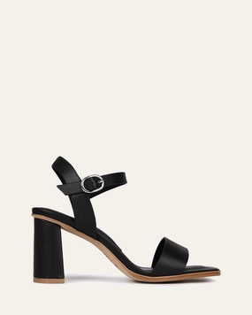 Flow-Forward Gear Calais High Heel Sandals Black Leather