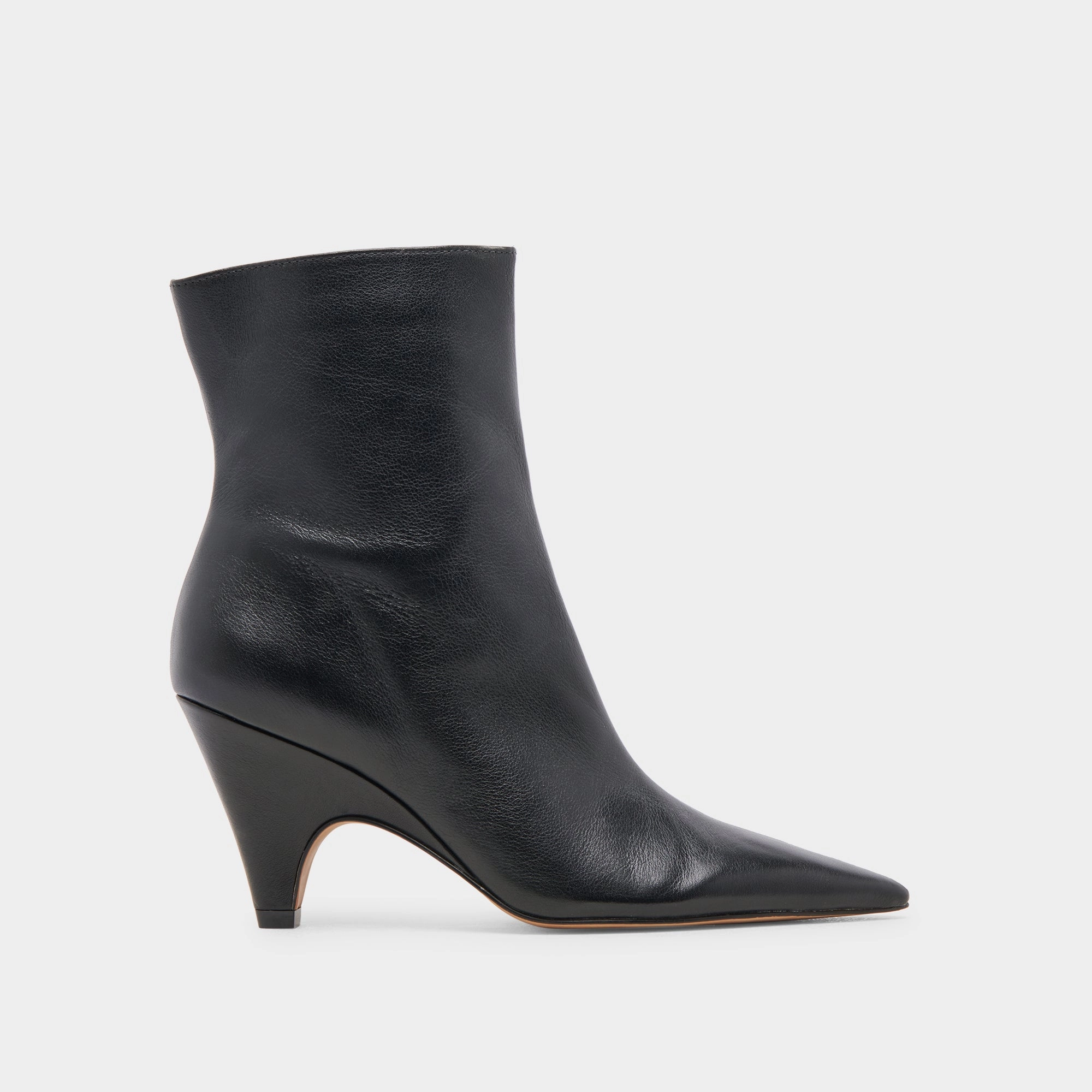 Calico Booties Black Leather Your Daily Function